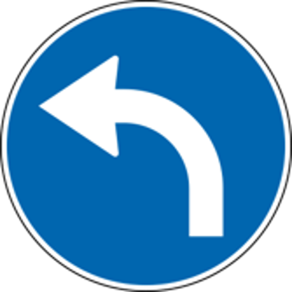 <p>to the left</p>