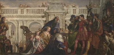 <p>Family of Darius before Alexander</p>