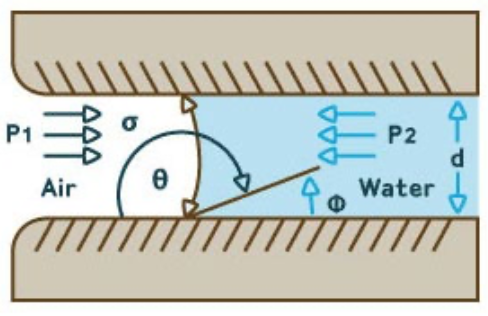 <p>It tests the pore size of microporous filters to check the <strong><u>filter integrity</u></strong></p>