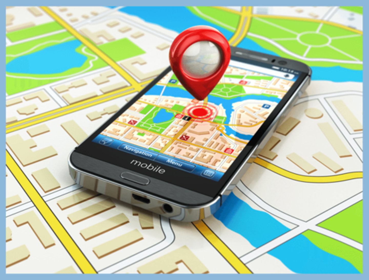 <p>xác định vị trí, tọa lạc ở</p>