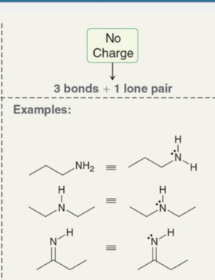 <p>3 bonds + 1 lone pair</p>