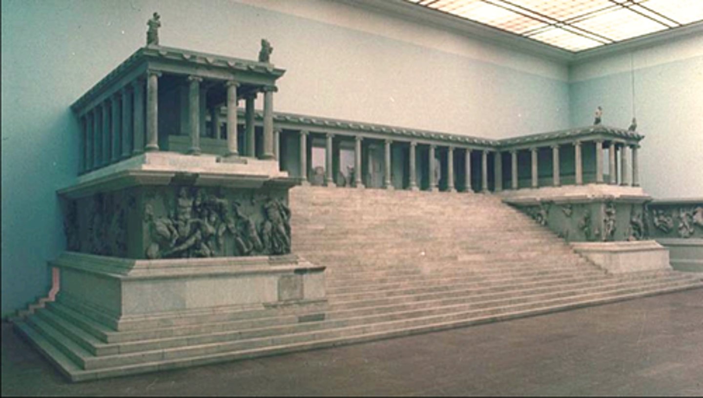 <p>175-150 BCE, all marble, now in Berlin.</p>