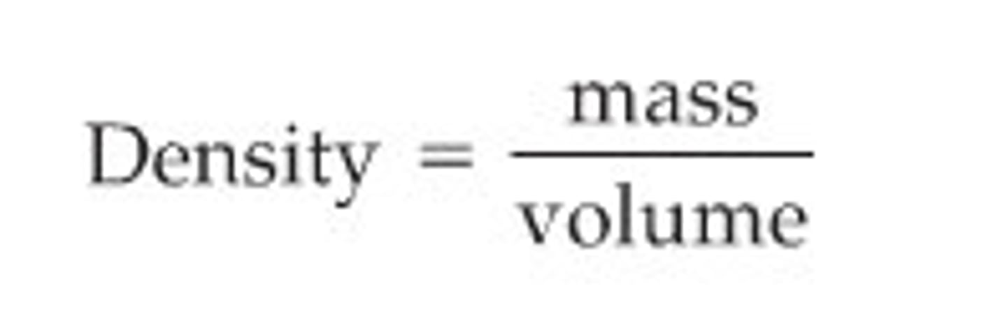 <p>To determine the mass % concentration of an unknown NaCl solution by comparing the density of the unknown solution to the densities of multiple solutions of known mass % concentration</p><p>how: measure mass and volume of ""known:solutions to find density</p>