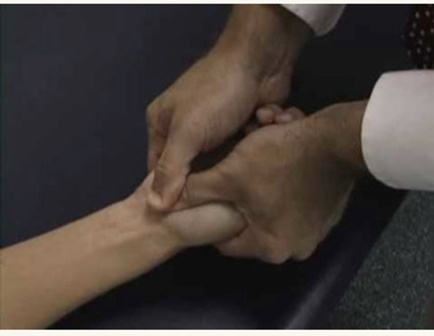 <p>Assesses for median nerve compressions; + test for CTS is reproduction of symptoms along median nerve within 30 s</p>