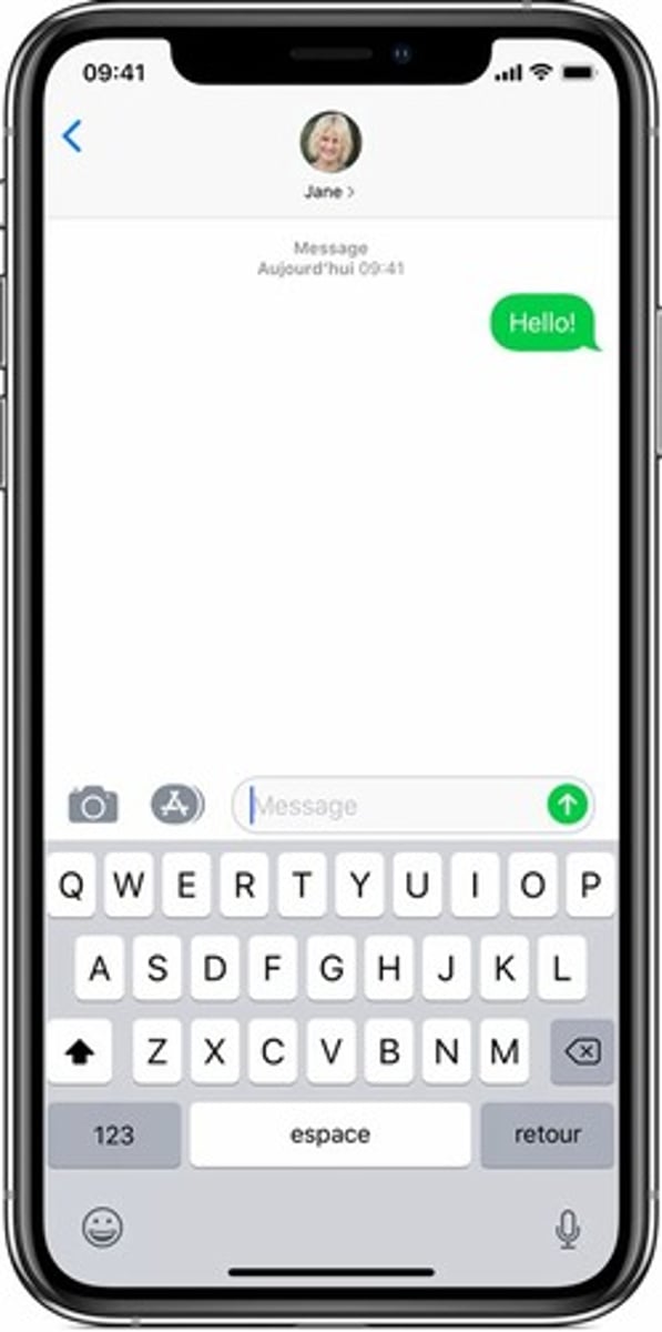 <p>message, piece of news</p>