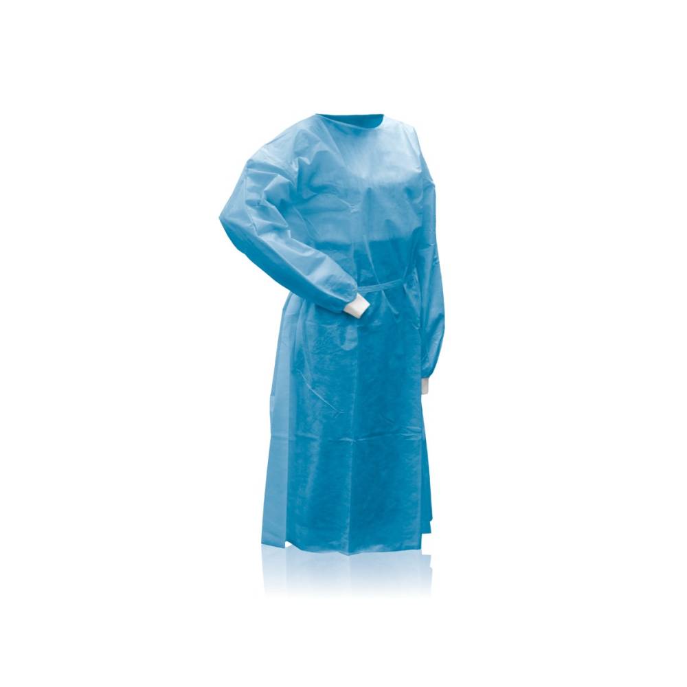 <p>What is the purpose of the protective gown?</p>