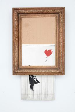 <p>Banksy - Girl with Balloon/Love is in the Bin </p>