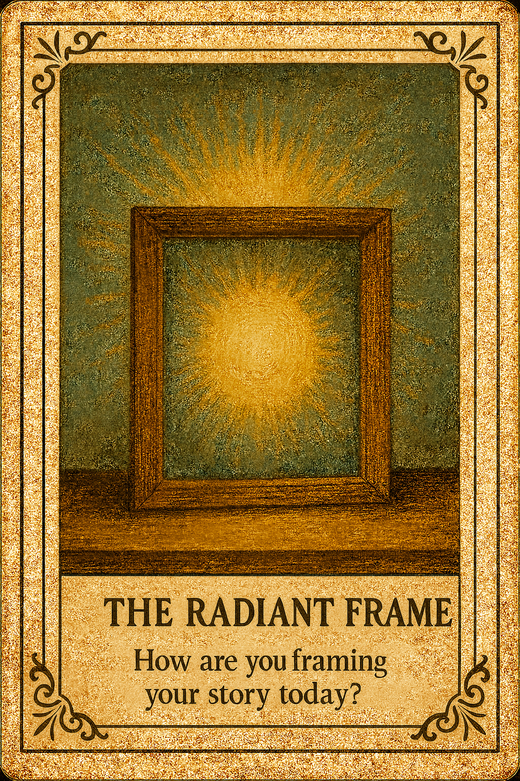 <p>How are you framing your story today?</p>