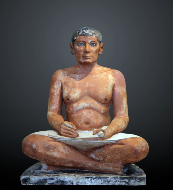 <p>&nbsp;Seated scribe</p>