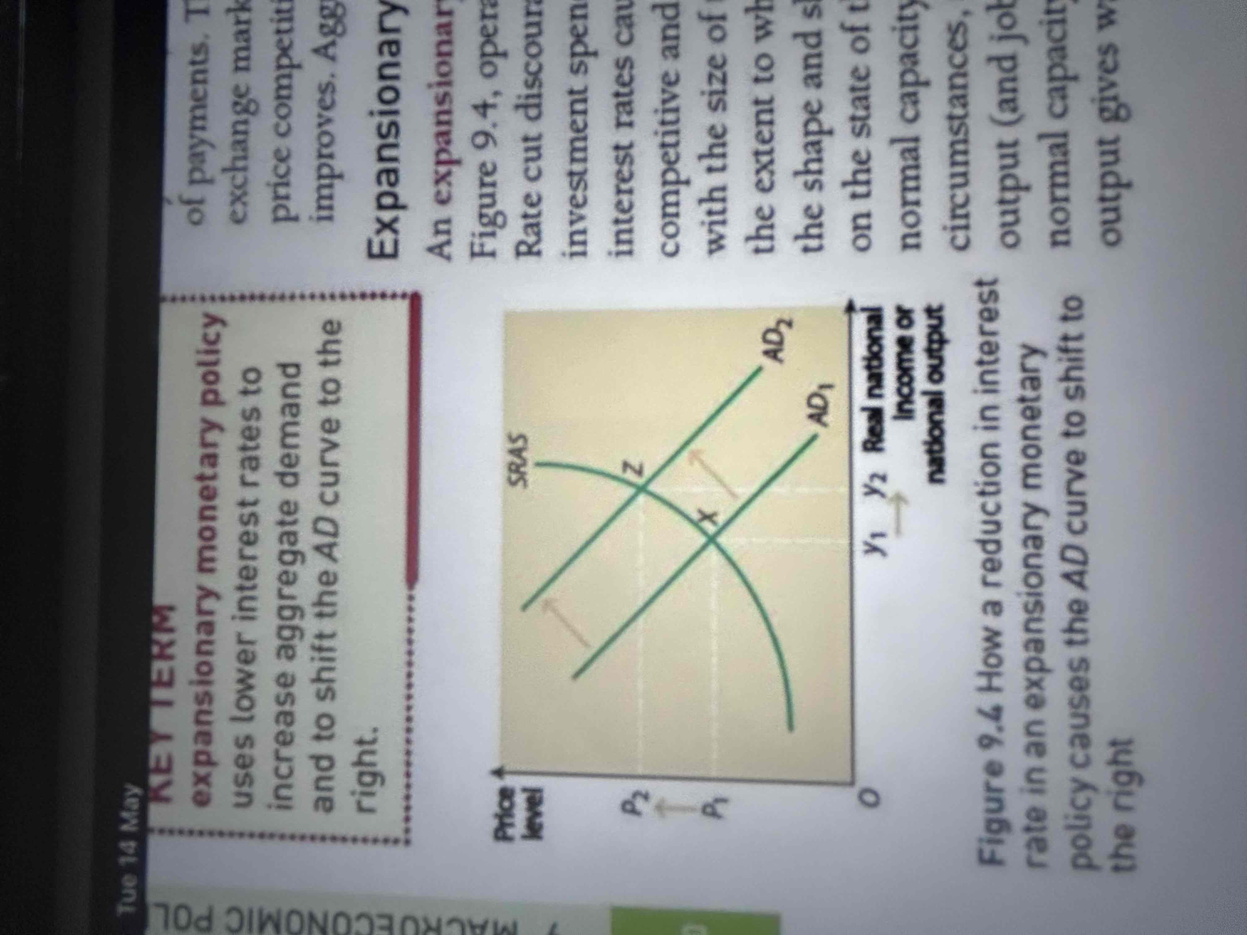 <p>What is expansionary monetary policy?</p>