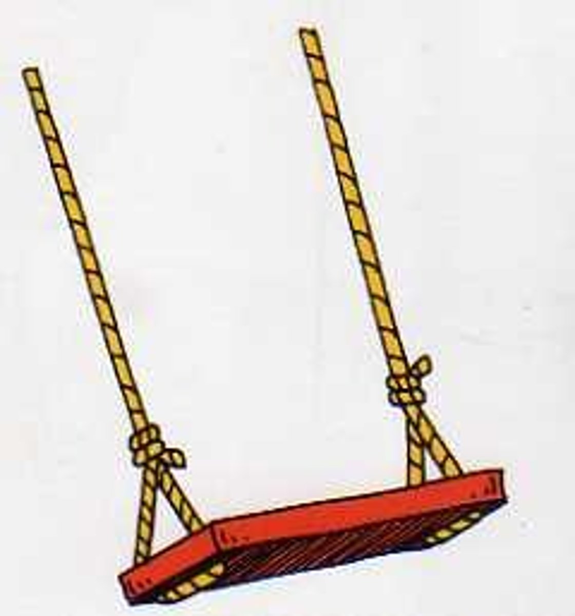 <p>to ride a swing</p>