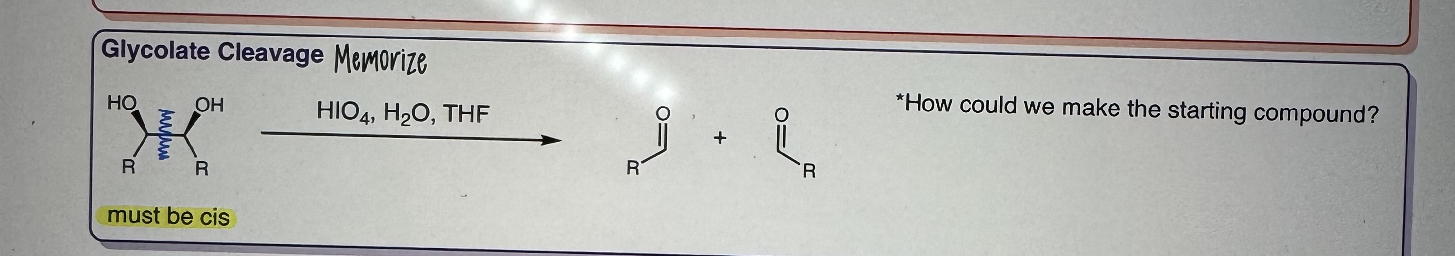 <p>Glycolate Cleavage</p>