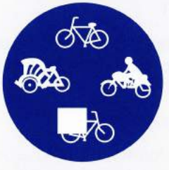 <p>Two Wheeled Vehicle Lane</p>