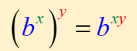 <p>Rules of exponent operations: Raising an exponential expression to an exponent</p>