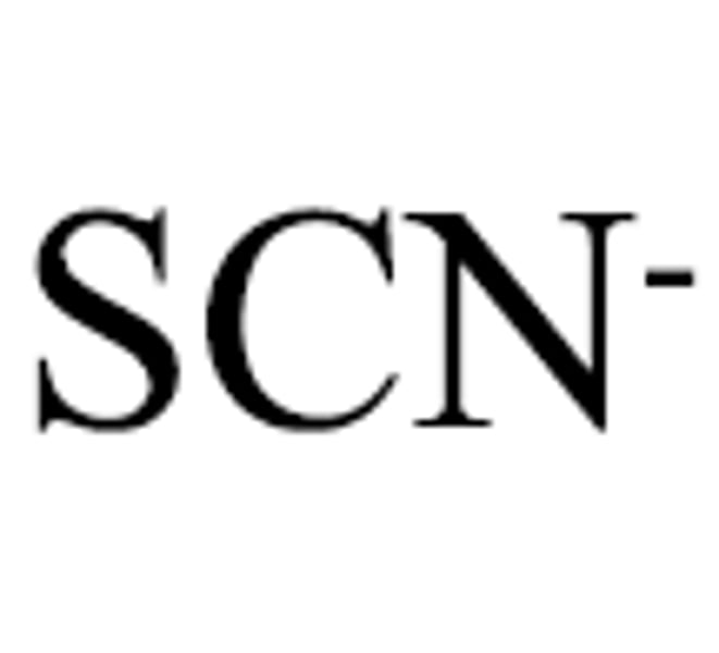 <p>SCN-</p>