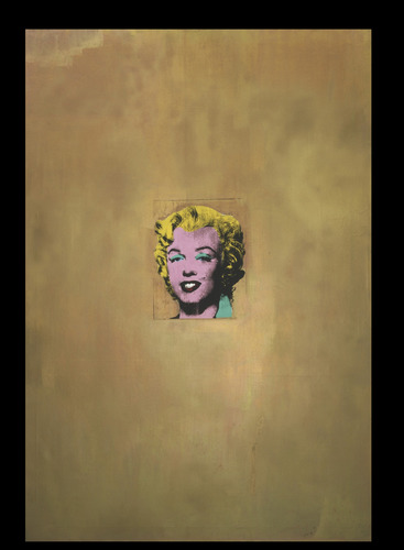 <p>Gold Marilyn Monroe</p>