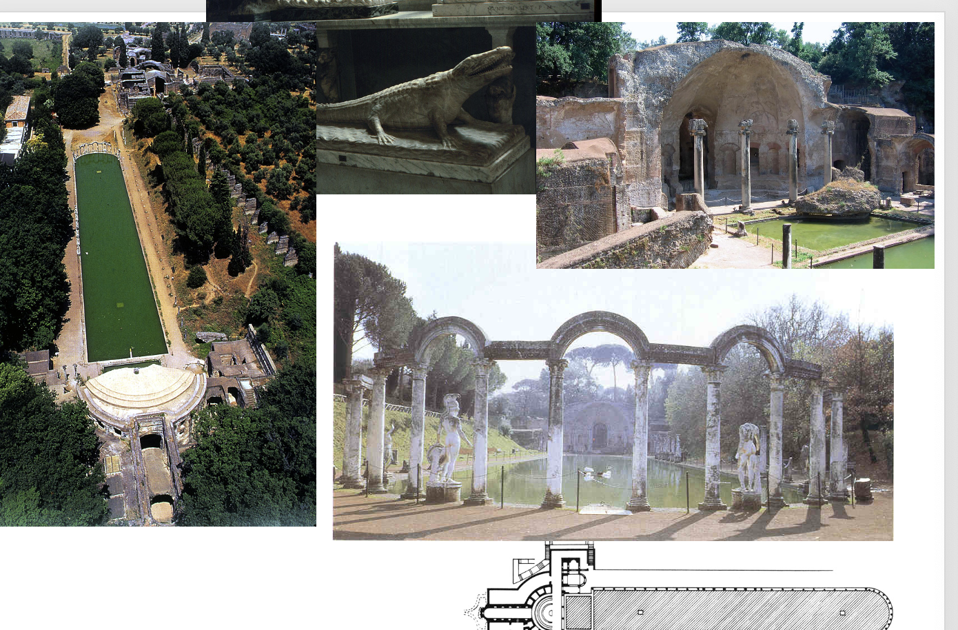 <p>Hadrian’s Villa, Canopus, and Serapeum </p>