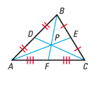 Find x if CP = 2x - 2 and DP = 2x - 4