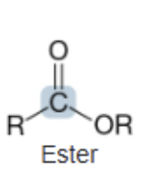 <p>What is the product of the reaction between an ester and R’-Li or R’-MgX (1st step) and HCl (2nd step)?</p>
