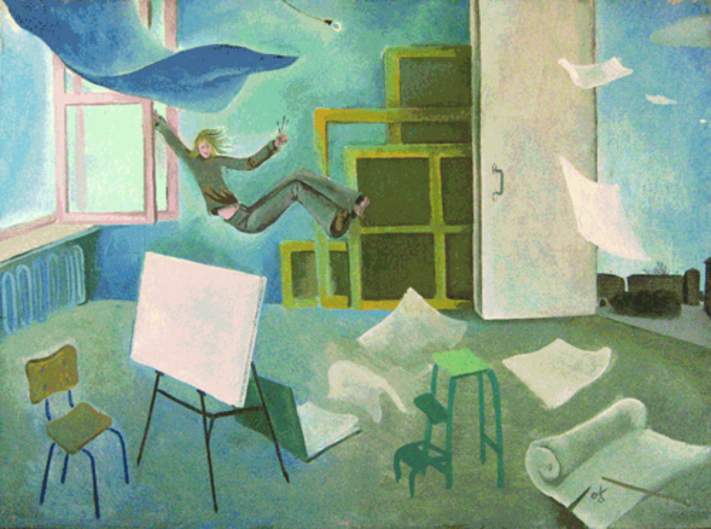 <p>a current of cold air in a room — przeciąg</p>