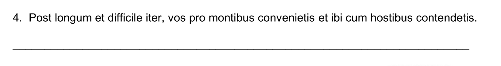 <p>III. Translate into English. (8 pts.)</p>