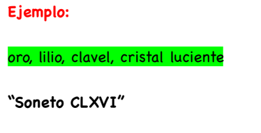 <p>omisión de conjunciones o palabras para acelerar el ritmo.</p>