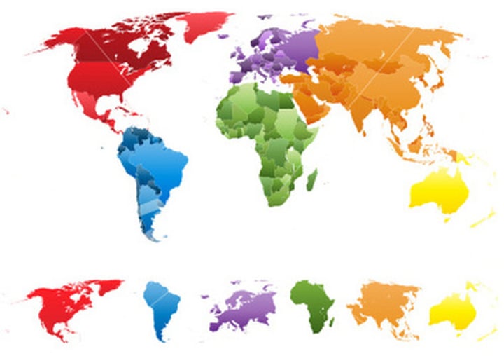 <p>(n.) one of the large landmasses of the earth</p><p>(adj.) restrained, especially abstaining from sexual intercourse</p><p>(syn.) sober, temperate, abstemious, abstinent, abstentious</p>