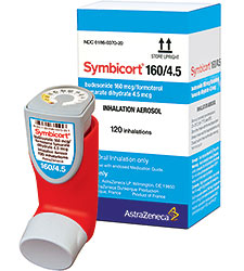 <p>Budesonide/Formoterol → ICS + LABA </p>