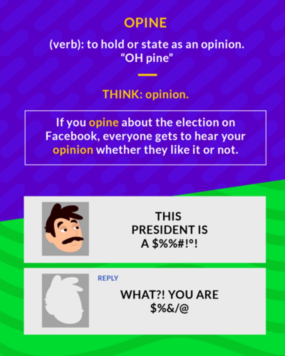 <p>hold and state as one's opinion</p><p>(verb) to hold or state as an opinion</p>
