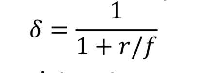 <p>Value of $1 tomorrow</p><p>f=period</p>