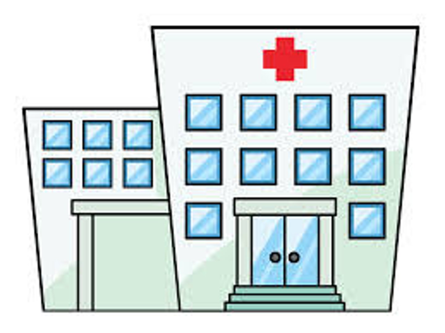 <p>ein Krankenhaus</p>