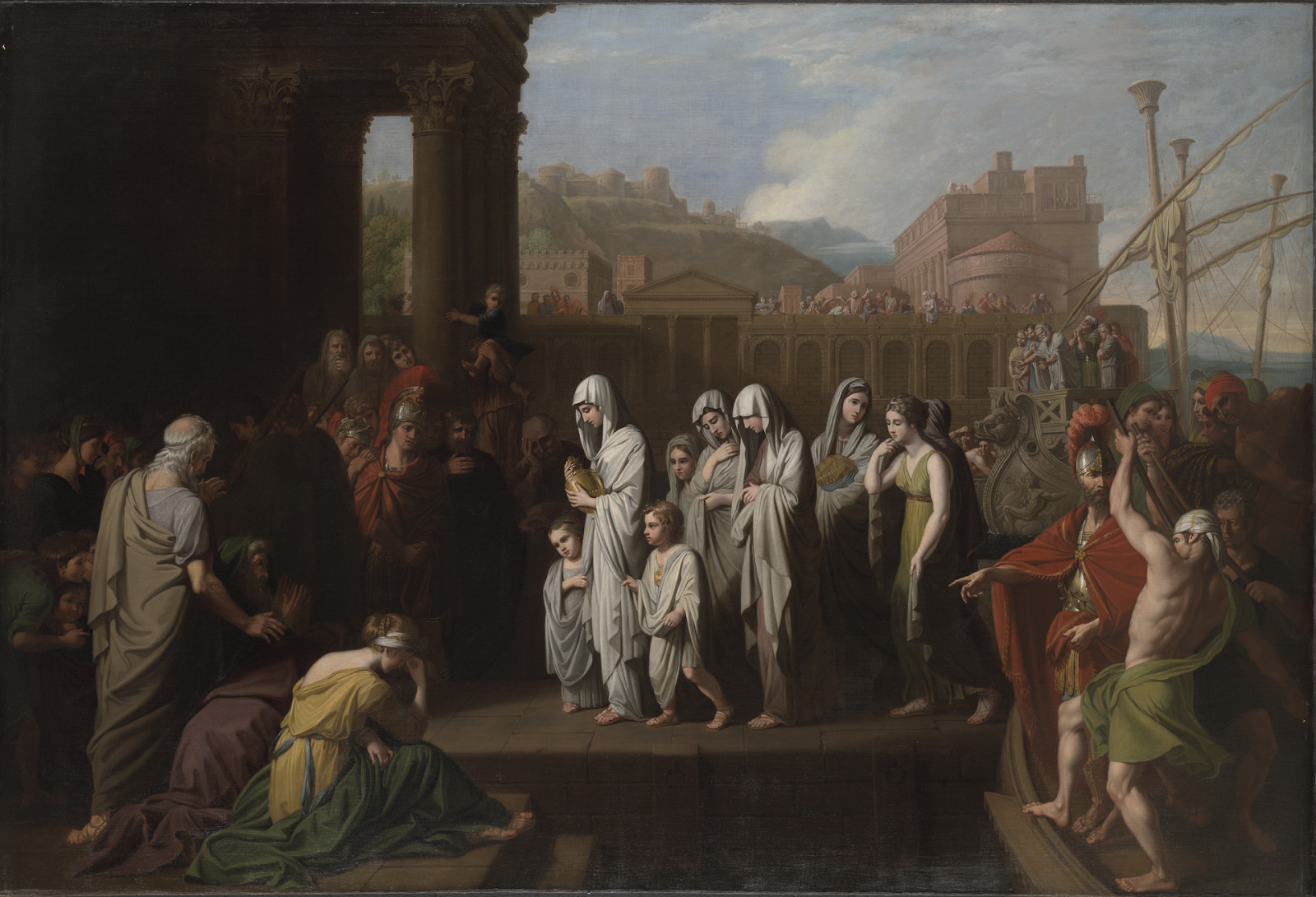 <p>Agrippa Landing at Brundisium with the Ashes of Germanicus</p>