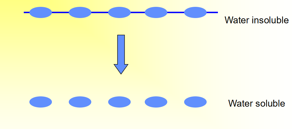 <p><br><span>Cleavage of backbone linkages between polymer repeat units</span></p>