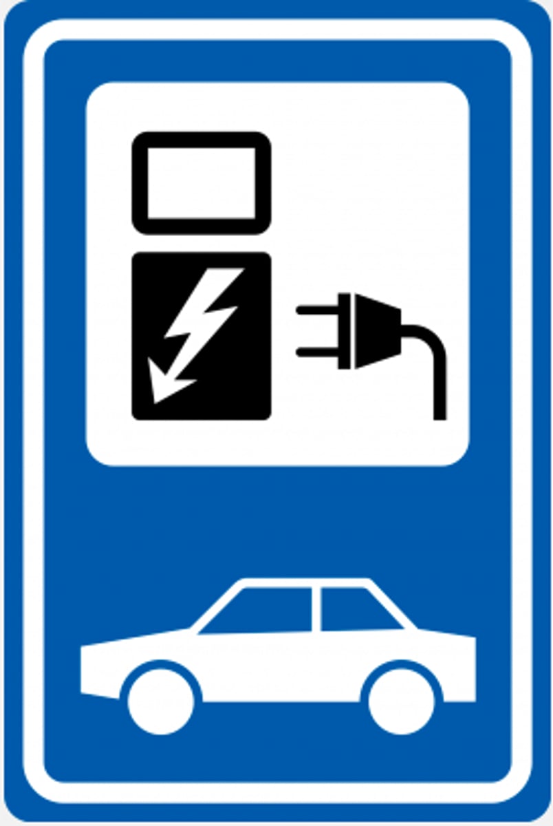 <p>une borne de recharge</p>