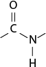 <p>-NH-C=O</p>