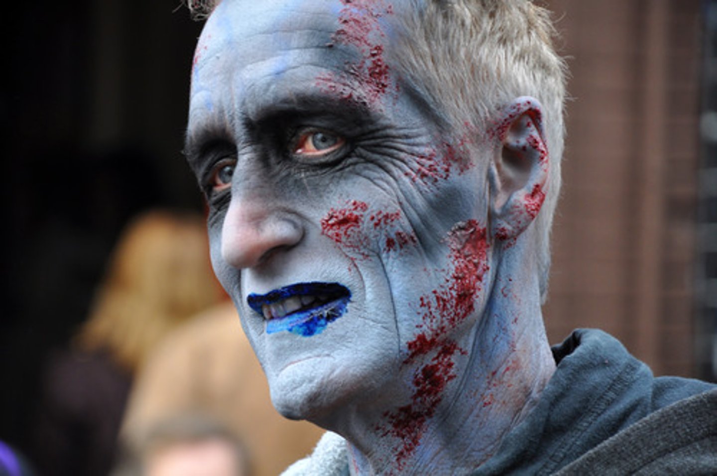 <p>(adj.) revolting in an unnatural or morbid way; suggestive of someone who robs graves or otherwise preys on the dead</p><p>SYN: barbarous, monstrous</p>