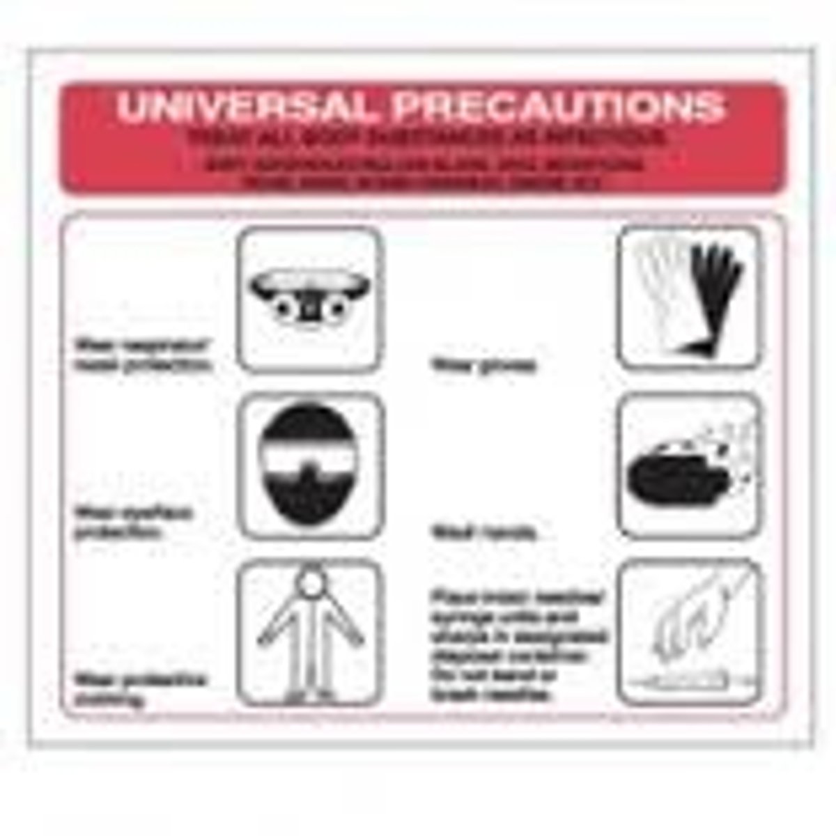 <p>Using same infection control procedure in regards to blood specimens for ALL patients for a given procedure.</p>