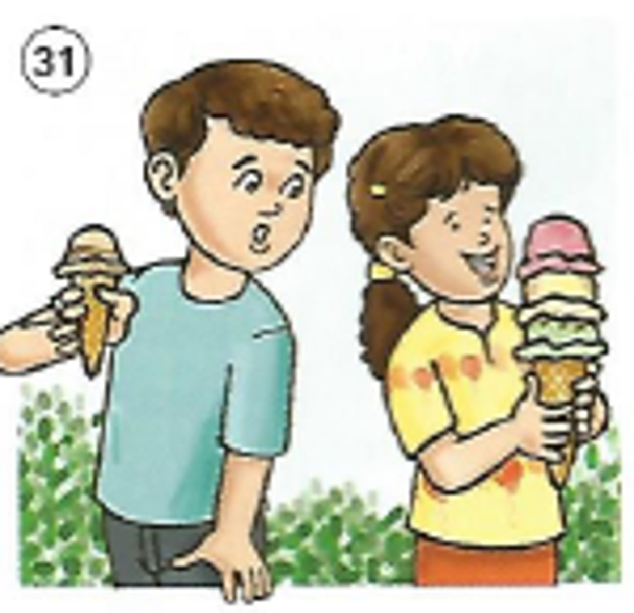 <p>ghen tị với</p>