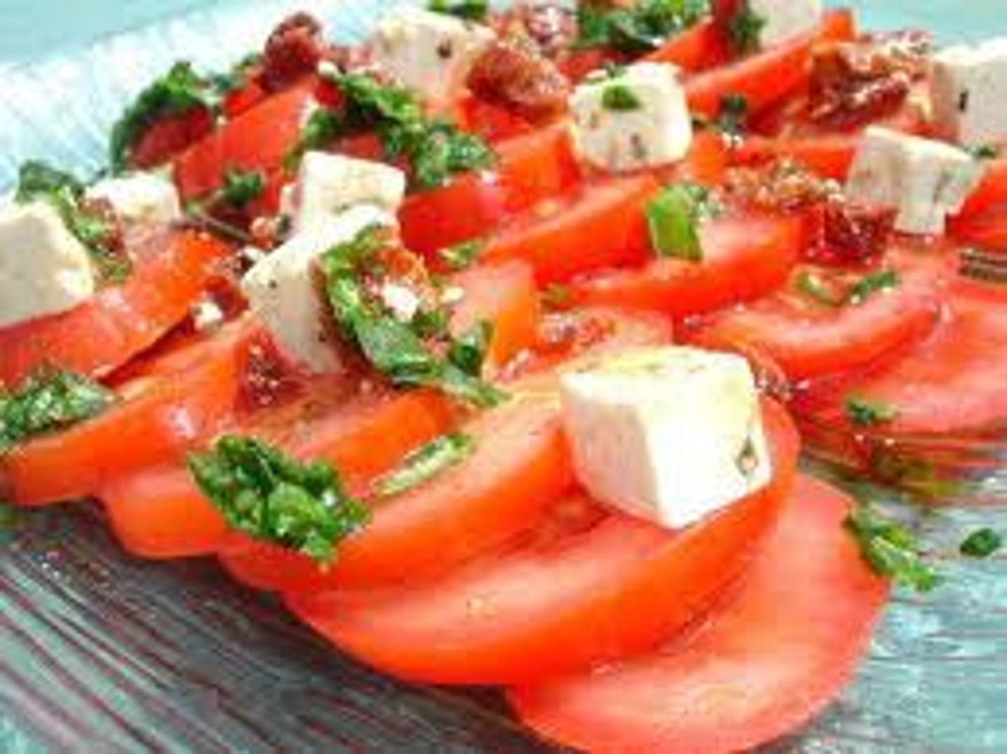 <p>tomato salad</p>