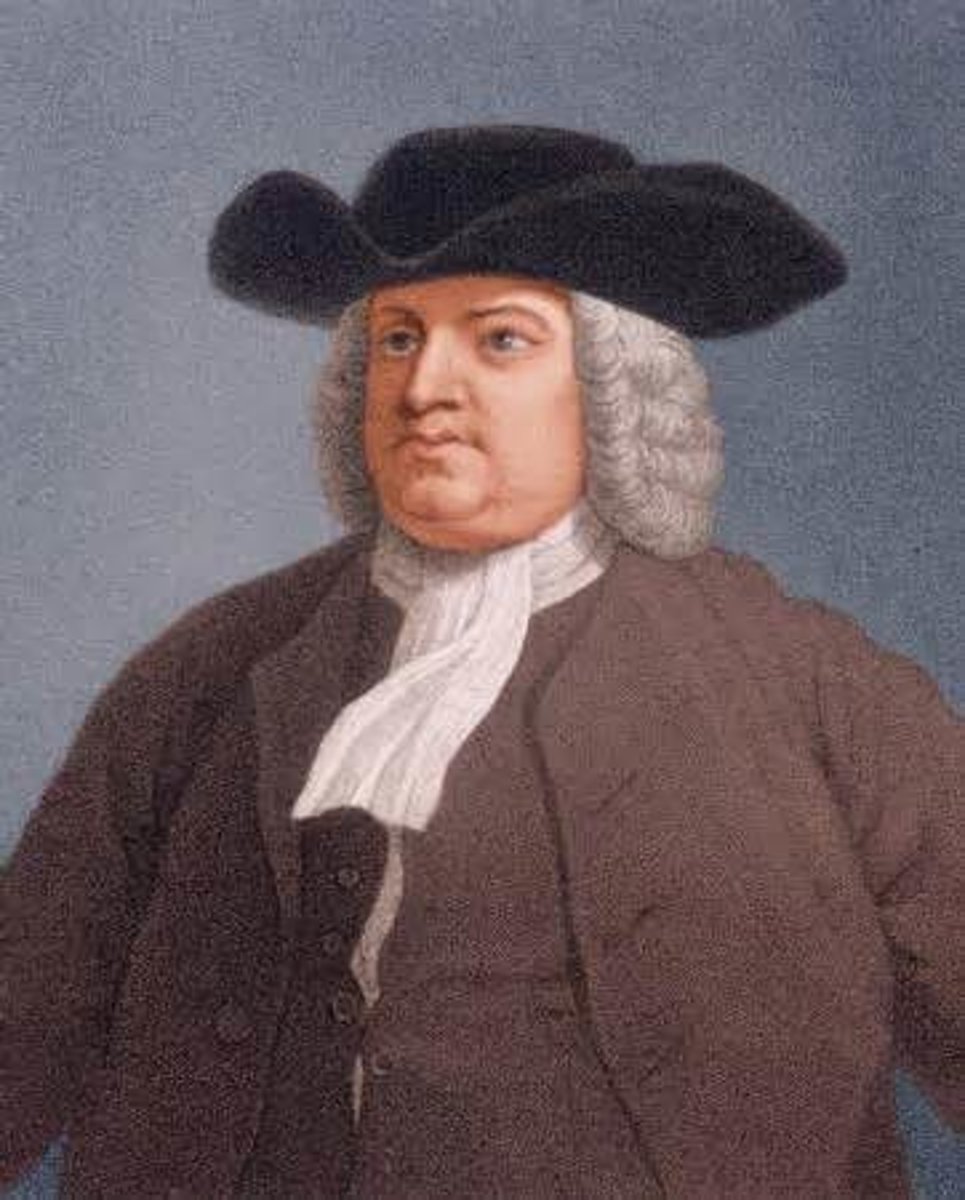 <p>A Quaker that founded Pennsylvania to establish a place where his people and others could live in peace and be free from persecution.</p>