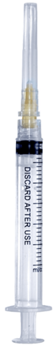 <p>•Features side-vented needle</p><p>•Mostly used for irrigation with sodium hypochlorite</p>