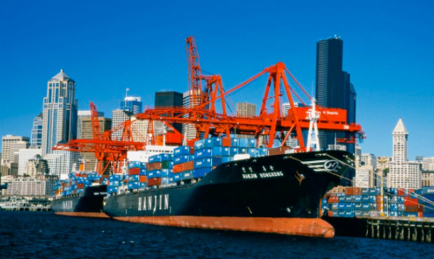 <p>A place where goods are transferred from one mode of transport to another, for example the docks where goods transfer from ship to truck or rail; increasingly automated</p>