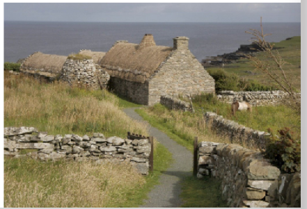 <p>Croft House and Outhouses, Boddom, Shetland.</p>