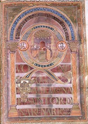 <p>Evangelario aureo di Hurley</p>