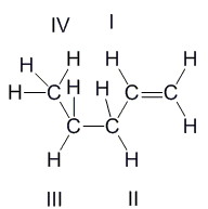 <p>Which of the indicated protons is most acidic</p>