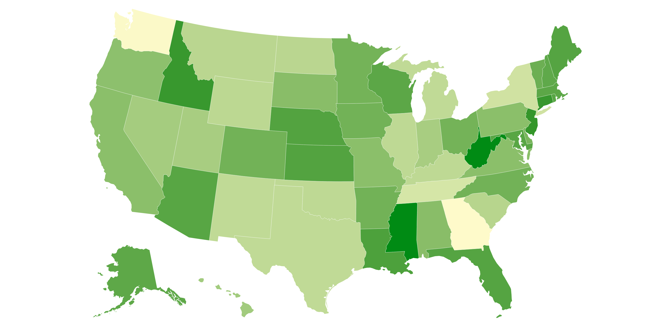 <p>Choropleth Map</p>