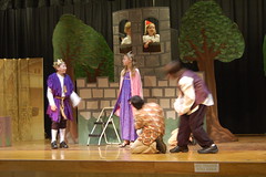 to participate in a theatre performance