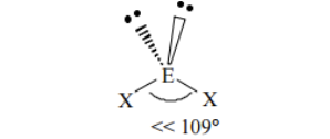 <p>4 domains, with two lone pairs</p>