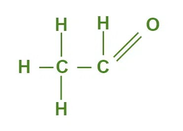 <p>Acetaldehyde (aldehyde)</p>