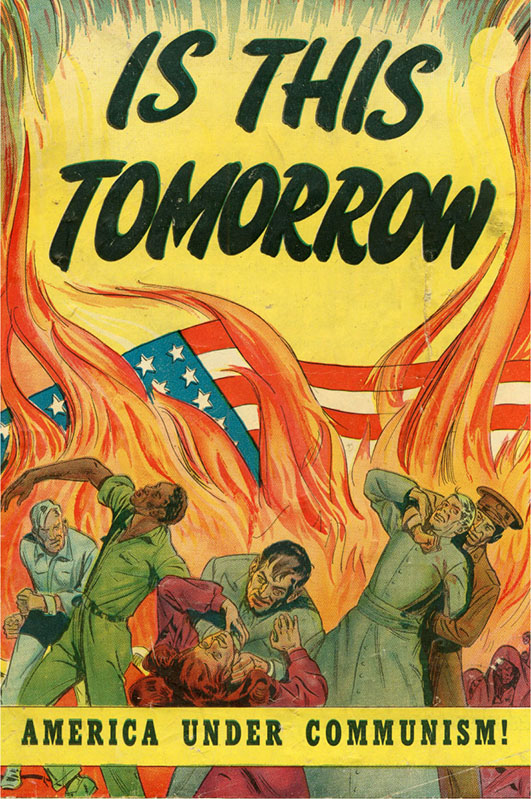 <p><span>Which topic did the comic book </span><em>Is This Tomorrow?</em><span> (Figure 28.1) highlight?</span></p>